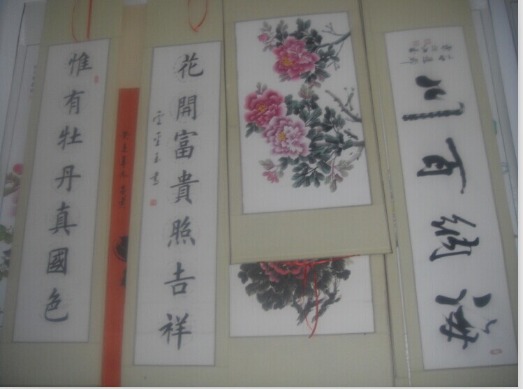 书画清明上河图装裱培训作品