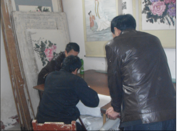 传统手工浆糊书画装裱培训学府