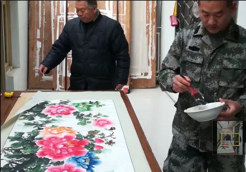 消除装裱培训作品变形的因素 